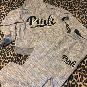 Pink tracksuit
